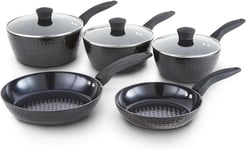 Tower Diamo 5pcs Cookware Saucepans Pan Set | FAST 🚚💨