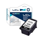 LCL Cartouche d'encre Compatible PG545 PG-545 PG545XL PG-545XL (1 Noir) Remplacement pour Canon IP2850 MG2550 MG2500 Series MG2450 PlatinumSerie/MG2950/ MX495/MG2550S(Non Compatible avec MG3150)