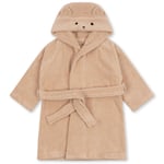 Konges Sløjd terry bathrobe animal – smoke gray - junior