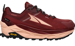 Altra Olympus 5 Hike Low GTX lave tursko dame Maroon - 666 38,5 2023