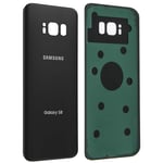 Cache batterie pour Samsung Galaxy S8 Façade arrière - noir