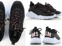 Msgm College Hiking Trainers Z Running Sneakers Shoes New 38