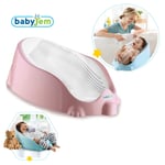 BabyJem Soft Baby Bath Bathing Tub Support Seat (ART-465) PINK