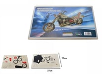 Puzzle 3D Bois Moto Modèle Modélisme Collection Jeu Enfants Dfh