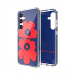 SAMSUNG X MARIMEKKO DUAL LAYER CASE S24 BLUE/RED (GP-FPS921AMCLW)