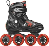 Roces Moody TIF Inline-Skøyter Barn (Black/Sport Red)