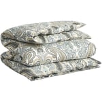 Gant Home Key West Paisley Dynetrekk 220x220 cm, Dark Putty Bomull