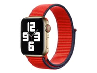 Apple 40Mm Sport Loop - (Product) Red - Klokkestropp For Smart Armbåndsur - Normal Størrelse - Rød - For Watch Hermès Series 7, Hermès Series 9, Nike Series 7, Series 10, Series 8, Series 9