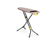 Joseph Joseph Glide Table à Repasser 110 x 33 cm avec Pieds Compacts Réglables et Repose-Fer à Vapeur Intégré Résistant à la Chaleur, Housse en Coton Imprimé, Fleur de Pêcher