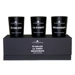 Victor Vaissier Bougie parfumée 3-set 70g (Héliotrope, Écarlate, La Fô