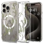 Spigen Ultra Hybrid MagFit Case for iPhone 15 Pro, Compatible with MagSafe Accessories - Digital Camo