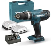 Makita HP488D006 Perceuse-visseuse à percussion 18 V 42 Nm 2 x 2,0 Ah Coffret