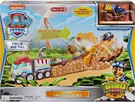 Coffret Pat Patrouille Camion Patroller : Sauve le t-rex + Voiture Métal Chase