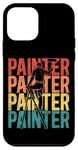 iPhone 12 mini House Painter Decorator Vintage Retro Painter Case