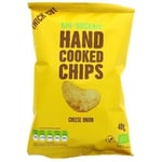 Trafo Organic Handcooked Crisps Cheese & Onion 40g Pack of 15