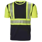 Helly Hansen Workwear T-Shirt 79271-369 Varsel Icu Kl1 T-SHIRT HH GUL VARSEL ICU KL1 STL M 79271-369-M