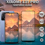 Xiaomi 13T Pro - Härdat glas 9H - Super kvalitet 3D Skärmskydd