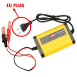 Chargeur de batterie au plomb pour scooter électrique,Smart Pipeline,SLA AGM VRLA Gel,7AH,12AH,14AH,20AH,Voiture,Moto,12V - Type EU PLUG