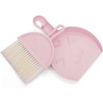 Sollbry - Mini Pelle à poussière et Brosse, Petit Balai et Pelle à poussière Ensemble de Brosse de Table Portable avec Balai à Poils Doux et Pelle à