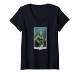 Call of Duty: Modern Warfare 2 The Reaper Retro Tarot Card T-Shirt avec Col en V