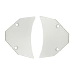 Embout pour profilé d'angle pour ruban LED double - Réf. - Noir