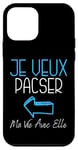 Coque pour iPhone 12 mini veux tu te pacser avec moi demande pacs originale pacsé DUO