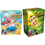 Lot de 2 Jeux : Cuisto Dingo + Hop la Banana - Jeux de Société, d'Actions, d'Adresse et Rapidité pour Enfants dès 4 Ans - pour Jouer en Famille ou Entre Amis - 2 à 6 Joueurs