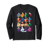 Batman: The Brave and the Bold Characters Longsleeve T Shirt Long Sleeve T-Shirt