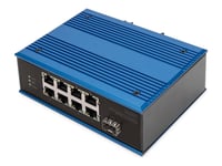 Digitus Industrial Ethernet Switch 8-Port 10/100Base-Tx Dc 12-52V