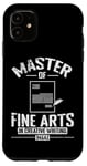 iPhone 11 Master of Fine Arts in Creative Writing Poetry and Prose Case