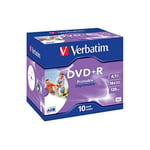 Verbatim 43508 dvd vierge 4,7 go dvd+r 10 pièce(s)