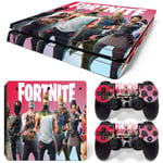 Kit De Autocollants Skin Decal Pour Accessoires De Console De Jeu Fortnite Manette Ps4 Slim, T1tn-Ps4slim-6661