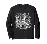 Jules Verne Signature - Sea Monster Octopus 2 - Fan T-Shirt Long Sleeve T-Shirt