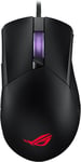 Rog Gladius Iii Wired Gaming Mouse, 19K Optical Sensor, 19,000 Dpi, 6 Programmable Buttons, Rgb Lighting, Rog Switch Socket Design, Swappable Switches, Ergonomic, Black