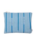 Three Mile Organic Cotton Jacquard necessär - blue stripe