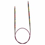 KnitPro 150 cm x 5.5 mm Symfonie Fixed Circular Needles, Multi-Color