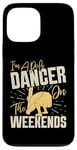 Coque pour iPhone 13 Pro Max Pole Dancer les Highland Games le week-end : Caber Toss