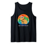 Christmas Capybara Dont Worry Be Capy Tank Top