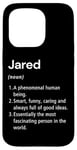 iPhone 15 Pro Jared Name Definition Funny Dictionary Case