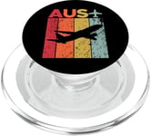 Aéroport AUS Austin-Bergstrom PopSockets PopGrip pour MagSafe