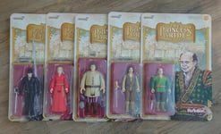 THE Princess Bride W1 SET OF 5 FIGURES 3.75" Super 7 ReAction Figures