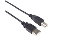 Premiumcord Ku2ab05bk, 0,5 M, Usb A, Usb B, Usb 2.0, Sort