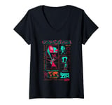 Womens Invader Zim World Domination Grand Schematics V-Neck T-Shirt