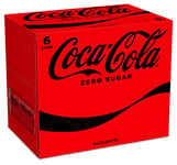 COCA COLA Coca-Cola Zero Sugar, 6-pack