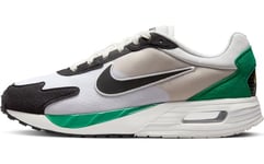 Nike Men's Air Max Solo Low Top Shoes, Summit White Black Malachite Saturn Gold, 9 UK