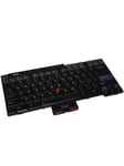 Lenovo X6x X6xs - German - Bærbar tastatur og numpad - til udskiftning - Tysk - Sort