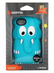 GENUINE GRIFFIN IPHONE 5 SE 5S KAZOO ELEPHANT ANIMALS SMART CASE COVER (GB35611)