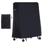 65x28x73'' Folding Table Tennis Table Cover Waterproof Table Tennis Cover Black