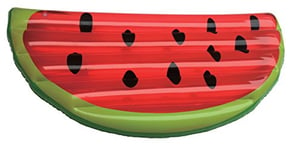 Linea Garden Friend - G1782147 - Matelas Gonflable en Forme de PastÈ Que - 32 x 27 x 18 cm - Rouge/Vert/Noir