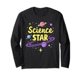 Space and Rocket Science for Kids Fun STEM Space Exploration Long Sleeve T-Shirt